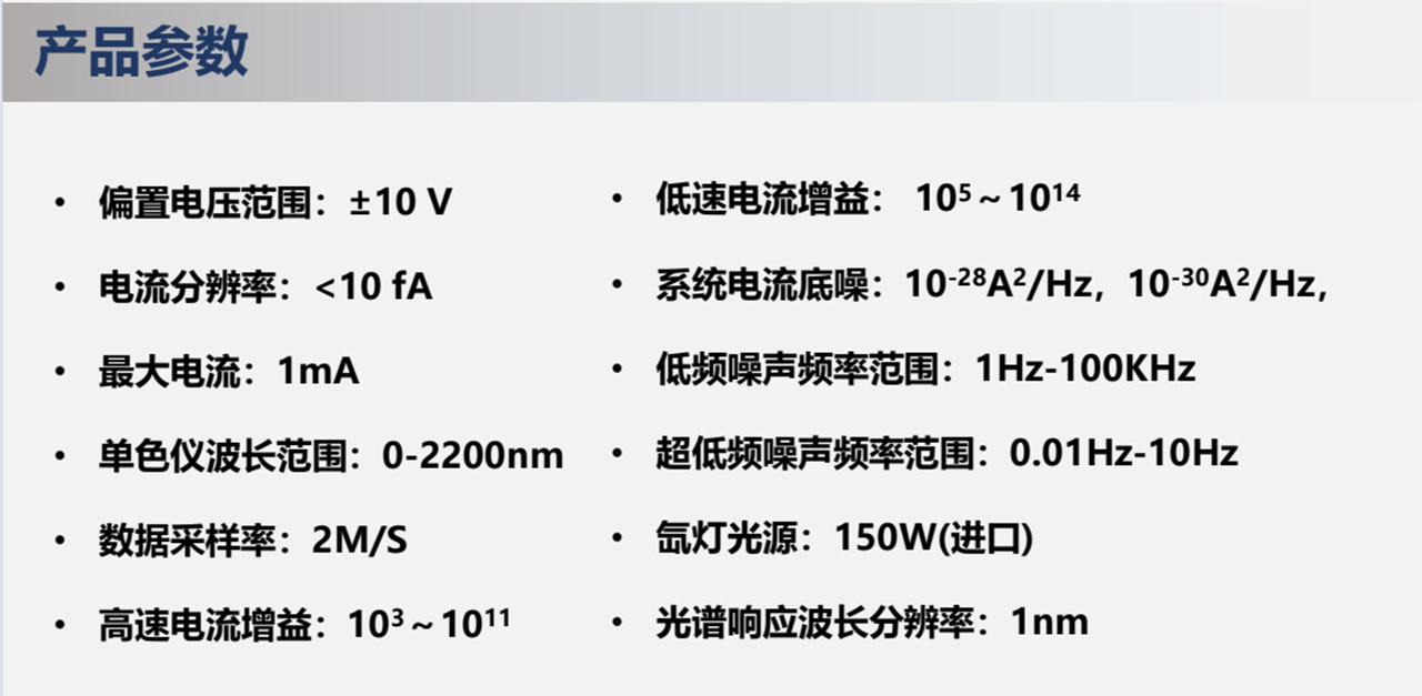 产品参数