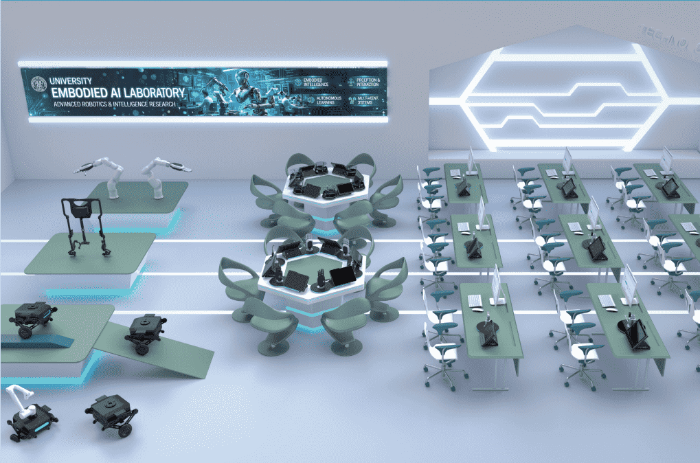 IECUBE具身智能数智化实验与实践教学实验室
